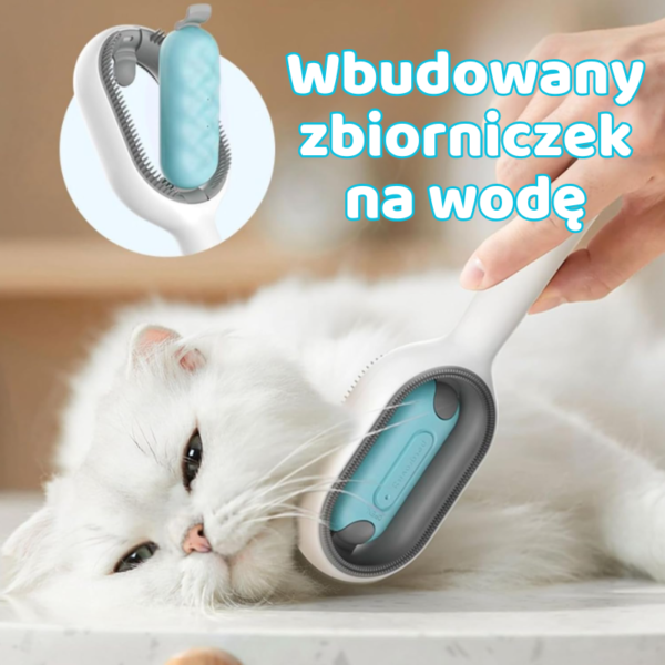 Flufix - Szczotka Do Sierści Kota 3w1 - obrazek 2