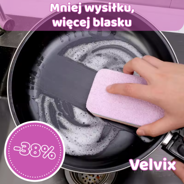Velvix - Zestaw Tęczowych Gąbek Warstwowych - obrazek 5